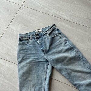 Abercrombie & Fitch Blue Straight Jeans (Short)